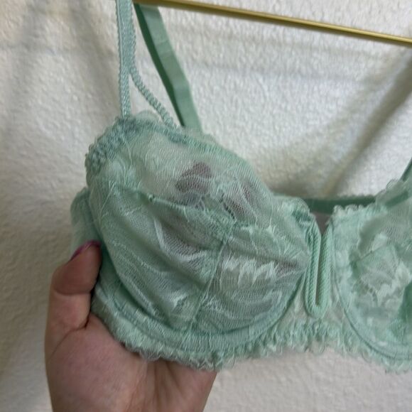 NWT- Auden-mint green lace bra -size 32A - Picture 2 of 8